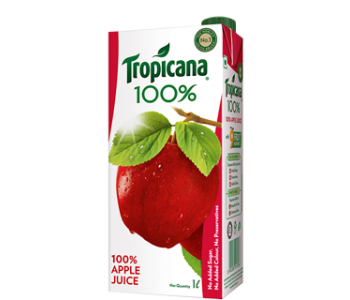 TROPICANA 100% APPLE FRUIT JUICE BEVERAGE